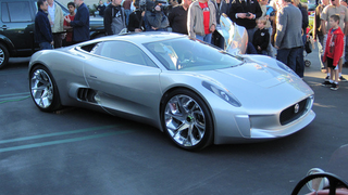The Jaguar C-X75 Gives Cars & Coffee a Conceptual Caffeine Boost